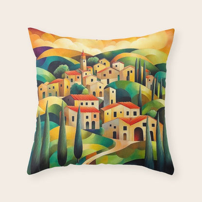 Eternal Tuscany Throw Pillow Gallery Image 5