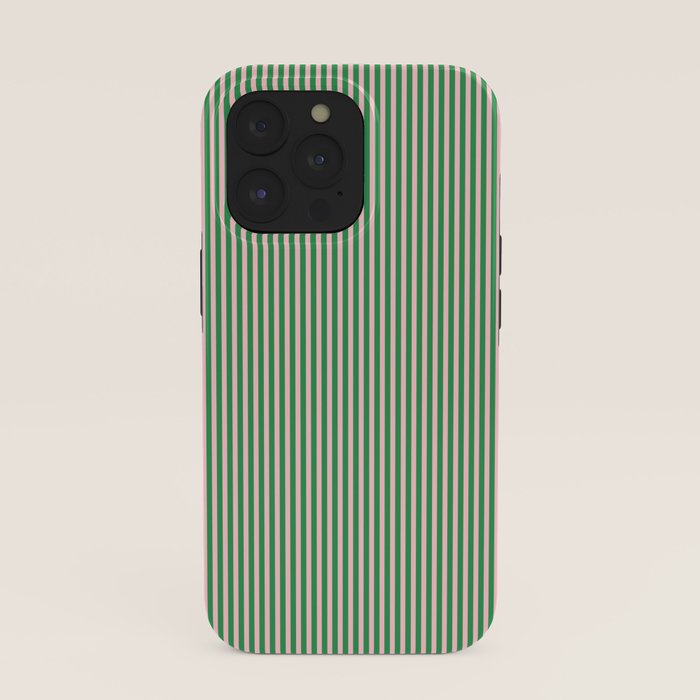 Narrow Stripes Green and Pink Vertical Pattern iPhone Case Gallery Image 39