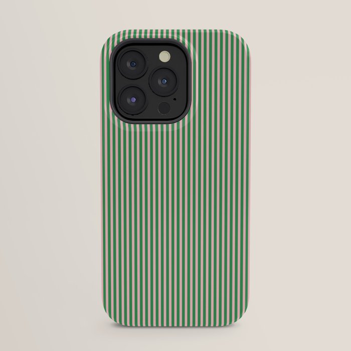 Narrow Stripes Green and Pink Vertical Pattern iPhone Case Gallery Image 23