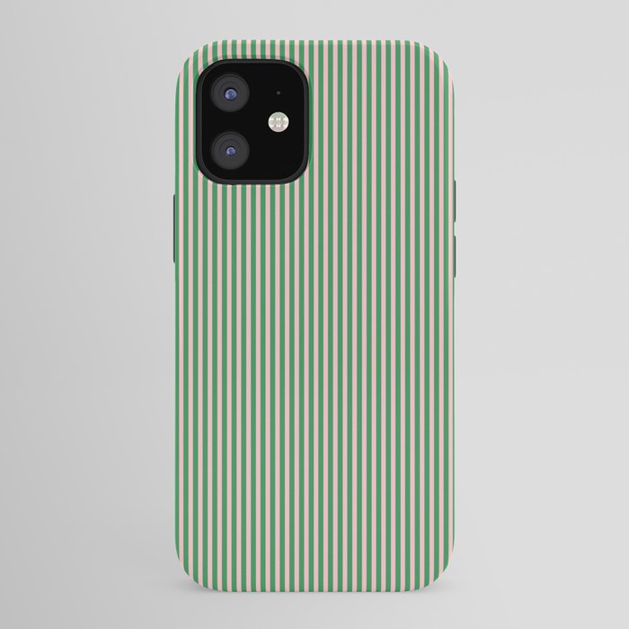 Narrow Stripes Green and Pink Vertical Pattern iPhone Case Gallery Image 41