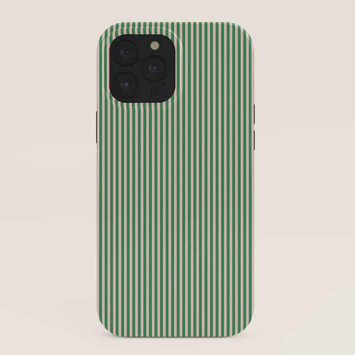 Narrow Stripes Green and Pink Vertical Pattern iPhone Case Gallery Image 40