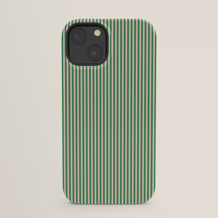 Narrow Stripes Green and Pink Vertical Pattern iPhone Case Gallery Image 21