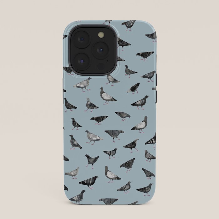 Pigeons Doing Pigeon Things iPhone Case Gallery Image 35