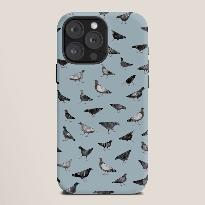 Pigeons Doing Pigeon Things iPhone Case Gallery Image 12