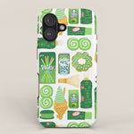 Matcha Green Tea Snacks iPhone Case Gallery Image 1