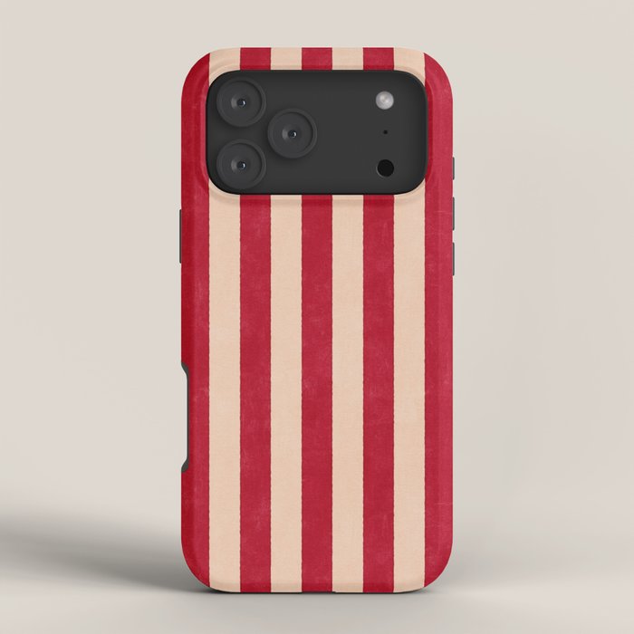 STRIPES 001 L - Tomato iPhone Case Gallery Image 4