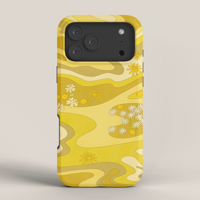 Yellow Garden iPhone Case Gallery Image 4