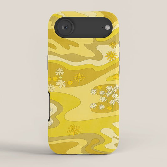 Yellow Garden iPhone Case Gallery Image 2