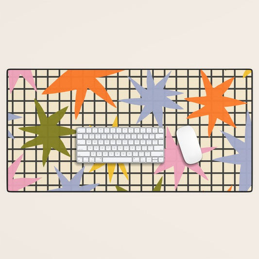 Playful Stars #1 Desk Mat Gallery Image 1