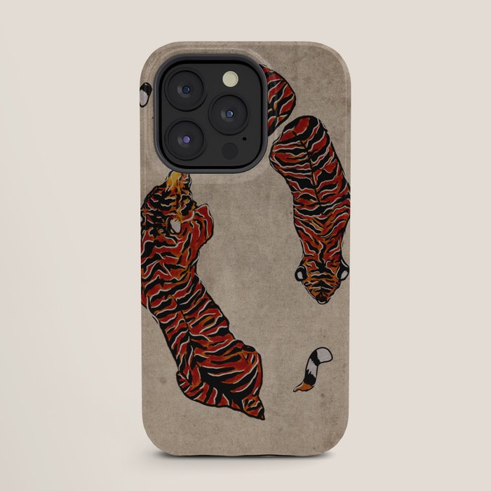 Two Tigers -- Ukiyo-e Style iPhone Case Gallery Image 27