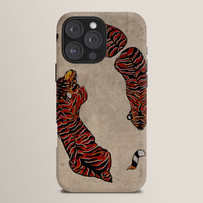Two Tigers -- Ukiyo-e Style iPhone Case Gallery Image 16