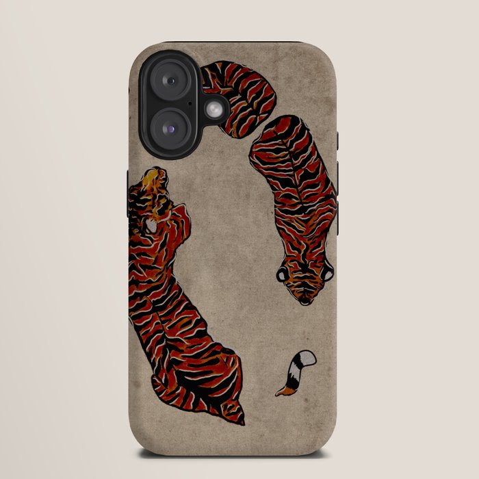 Two Tigers -- Ukiyo-e Style iPhone Case Gallery Image 9