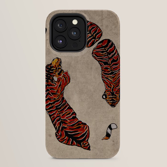 Two Tigers -- Ukiyo-e Style iPhone Case Gallery Image 32