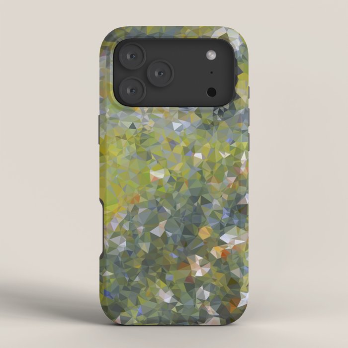 Monet Garden Low Poly Nature Art iPhone Case Gallery Image 4