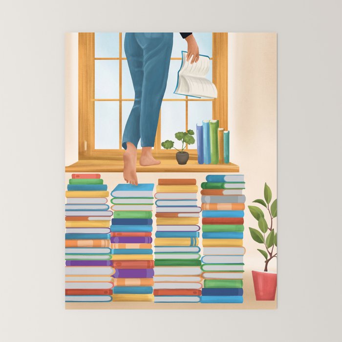 Books 2 Mini Art Print Gallery Image 6