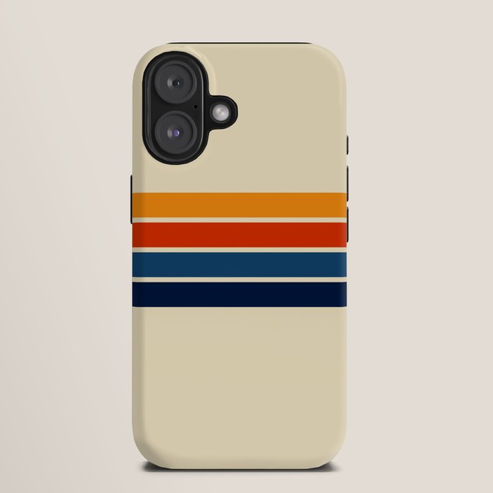 Classic Retro Stripes iPhone Case Gallery Image 9