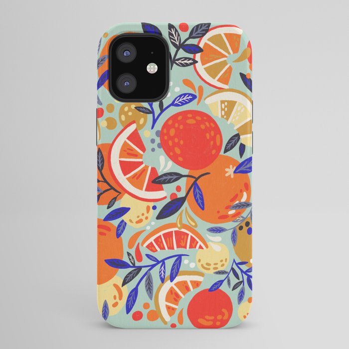 Fresh Citrus Mesh - Mint iPhone Case Gallery Image 42