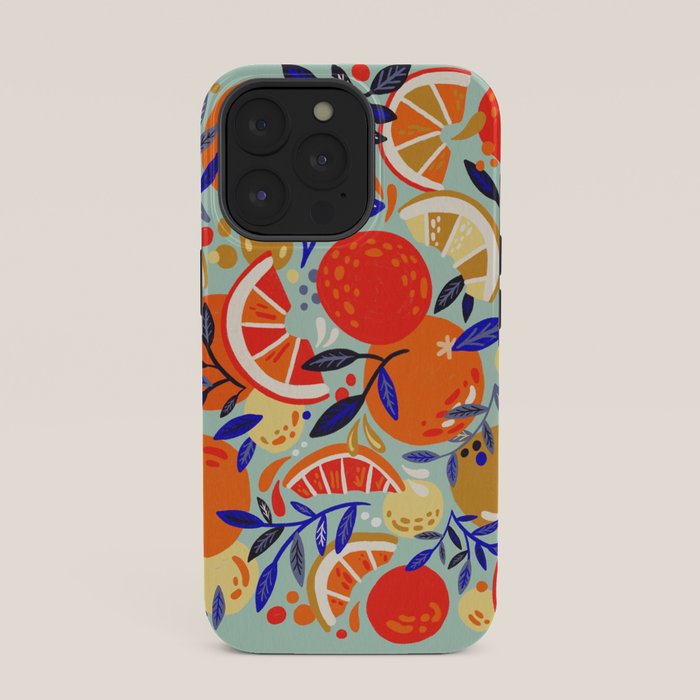 Fresh Citrus Mesh - Mint iPhone Case Gallery Image 35