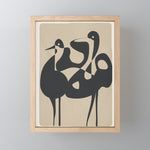 Abstract Pair Mini Art Print Gallery Image 1