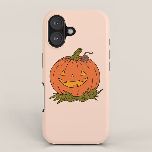 Pumpkin and Mouse iPhone Case Gallery Image 1