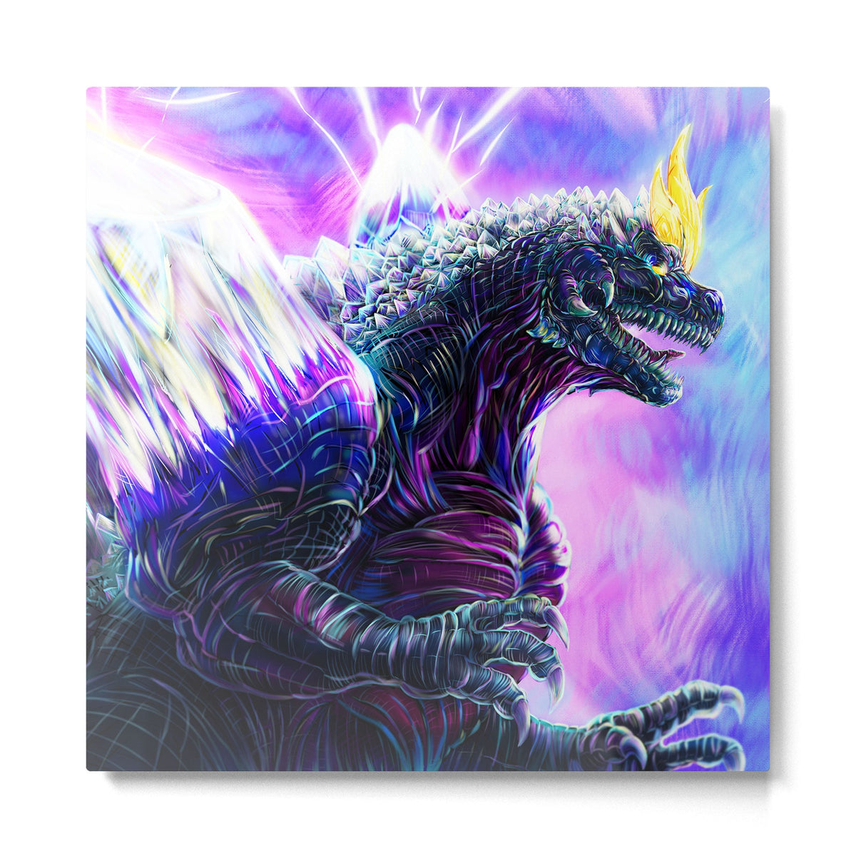 SpaceGodzilla Metal Print Gallery Image 5