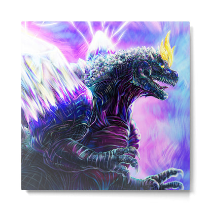 SpaceGodzilla Metal Print Gallery Image 5