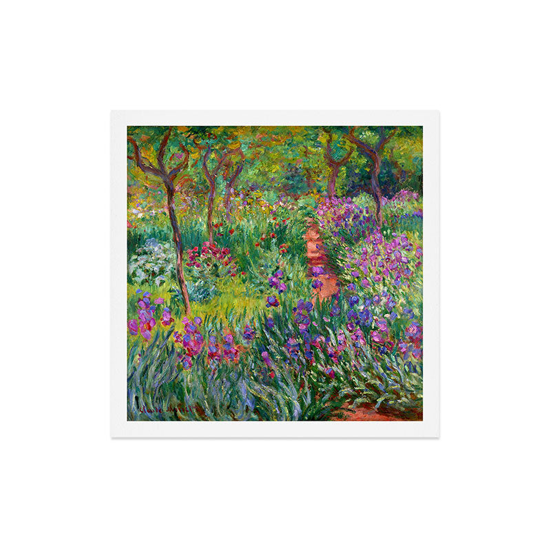 Claude Monet "The Iris Garden at Giverny", 1899-1900 Art Print Gallery Image 5