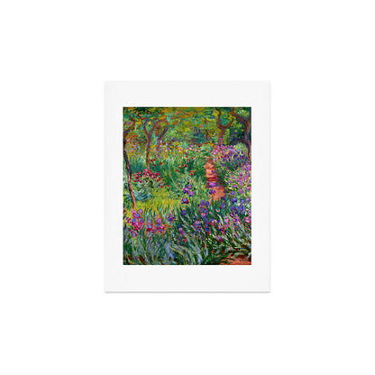Claude Monet "The Iris Garden at Giverny", 1899-1900 Art Print Gallery Image 4