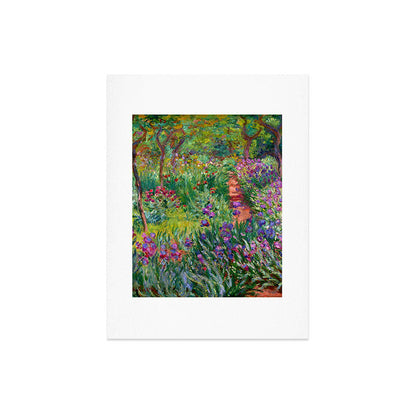 Claude Monet "The Iris Garden at Giverny", 1899-1900 Art Print Gallery Image 8