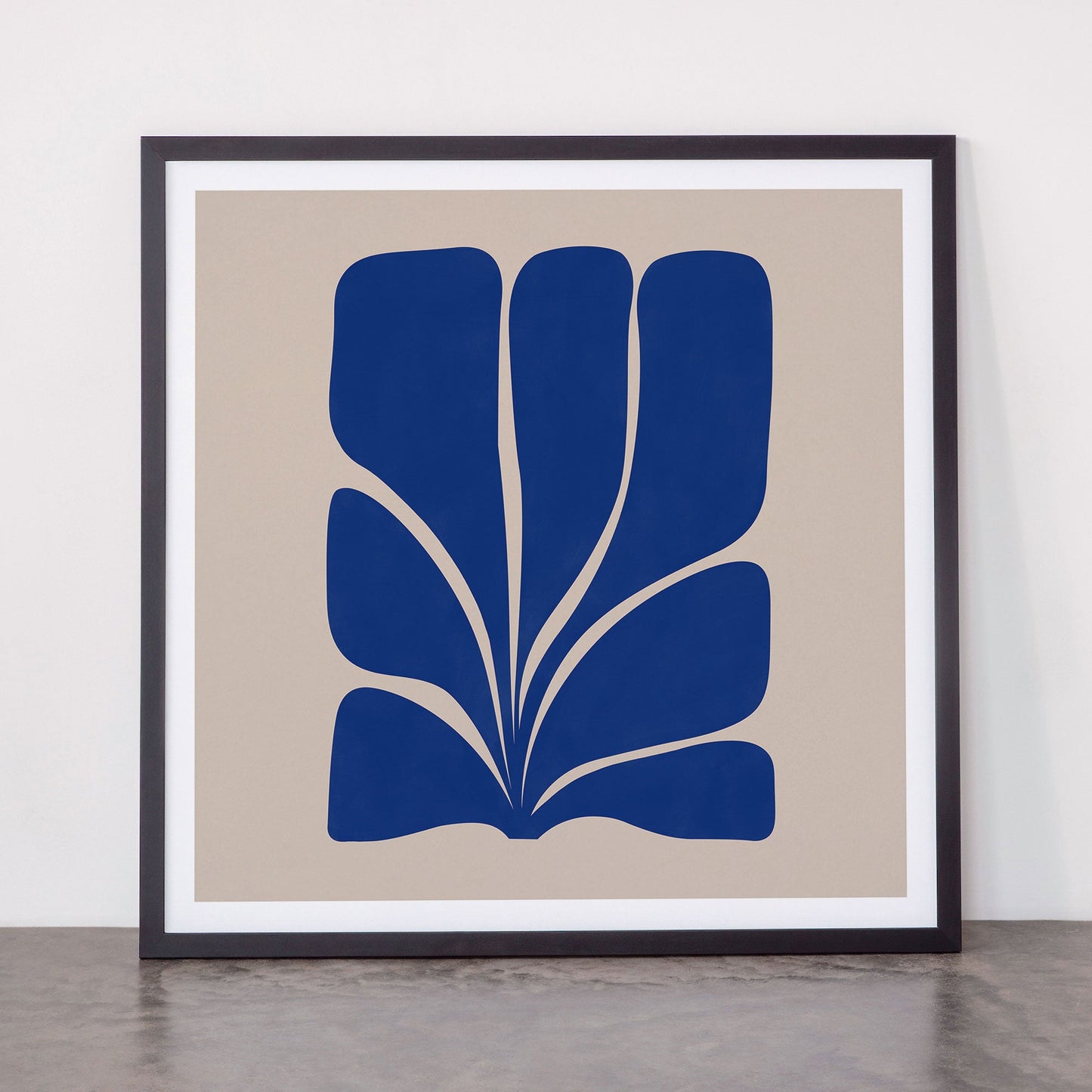 Seven Leaf Plant - 3/3 Framed Art Print Gallery Image 55