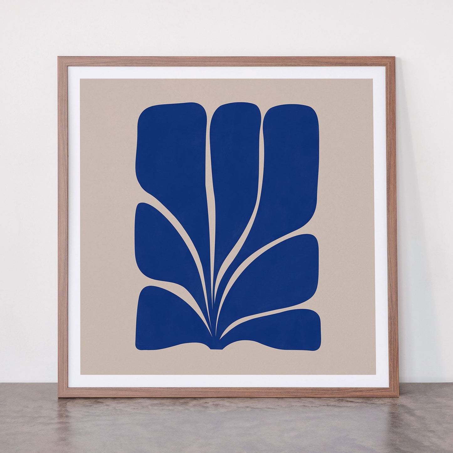 Seven Leaf Plant - 3/3 Framed Art Print Gallery Image 66