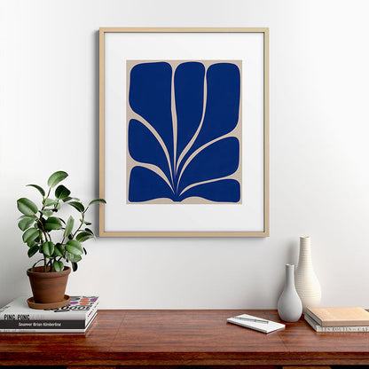 Seven Leaf Plant - 3/3 Framed Art Print Gallery Image 29