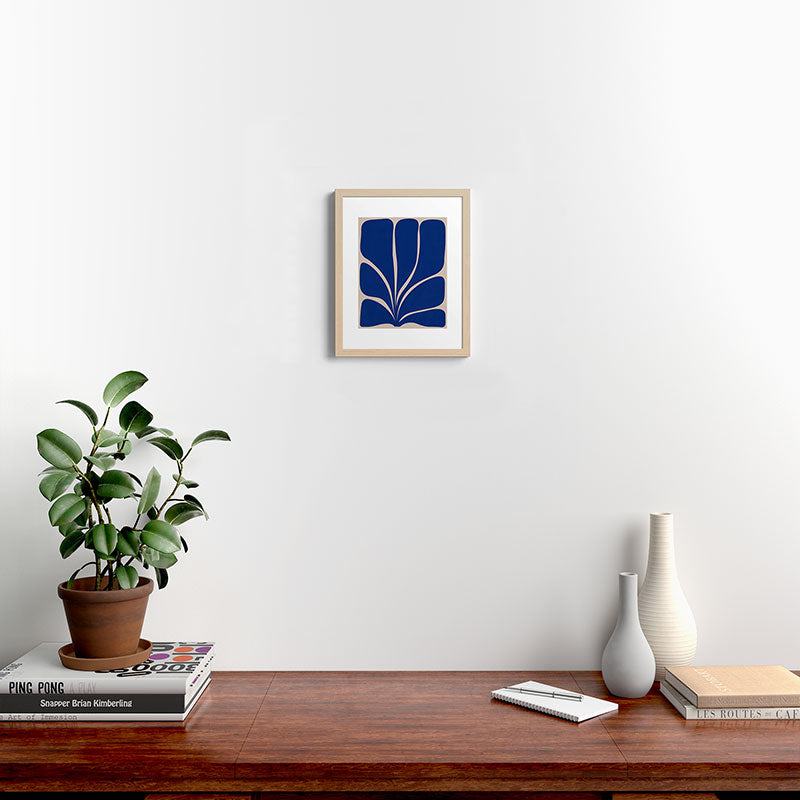 Seven Leaf Plant - 3/3 Framed Art Print Gallery Image 22