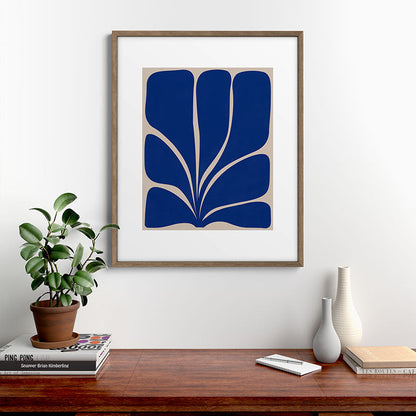 Seven Leaf Plant - 3/3 Framed Art Print Gallery Image 19