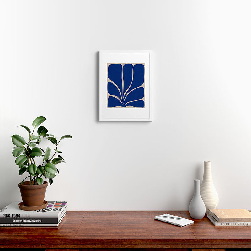 Seven Leaf Plant - 3/3 Framed Art Print Gallery Image 32