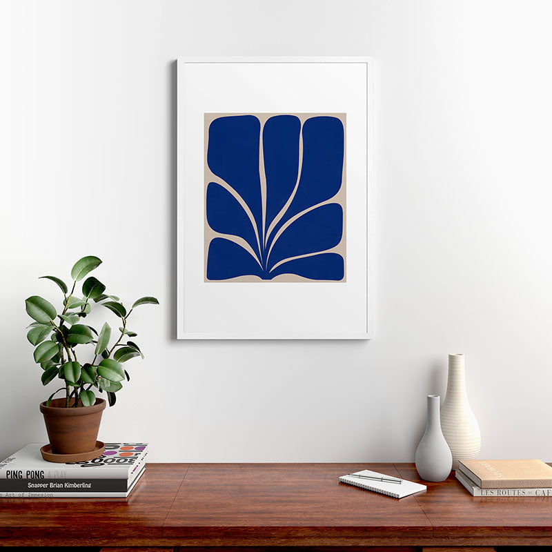 Seven Leaf Plant - 3/3 Framed Art Print Gallery Image 37