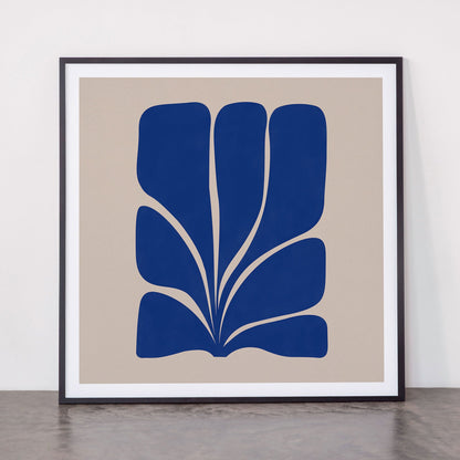 Seven Leaf Plant - 3/3 Framed Art Print Gallery Image 11