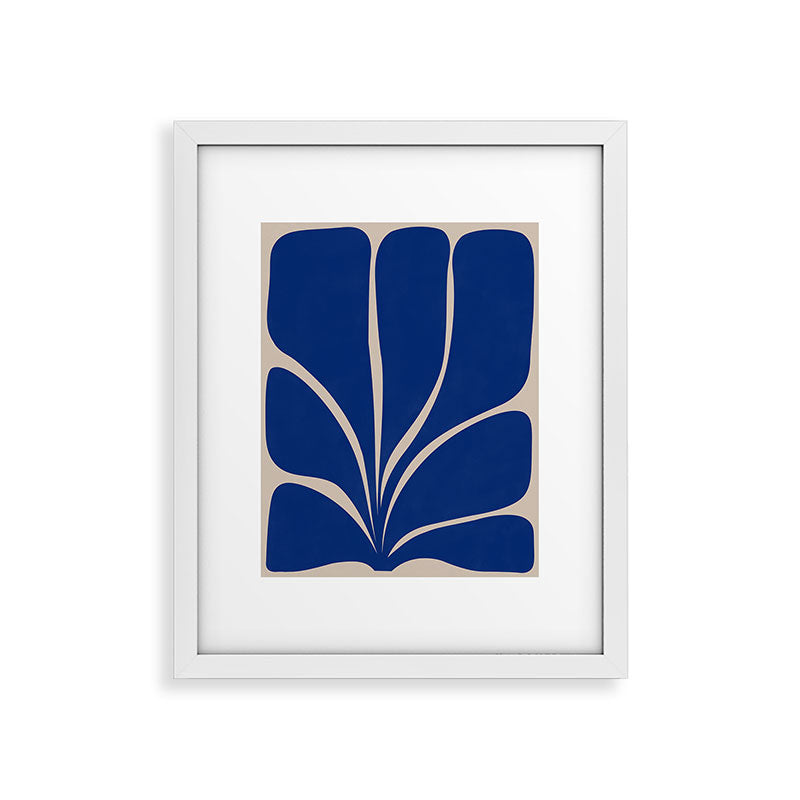 Seven Leaf Plant - 3/3 Framed Art Print Gallery Image 34