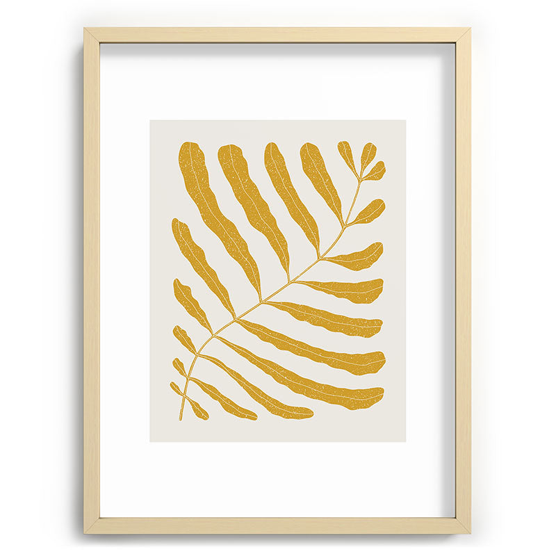 Yellow Plant Framed Art Print Gallery Image 100