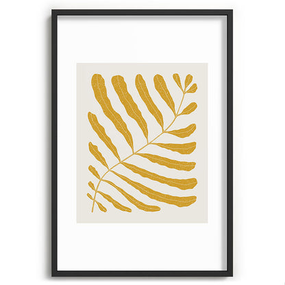 Yellow Plant Framed Art Print Gallery Image 85