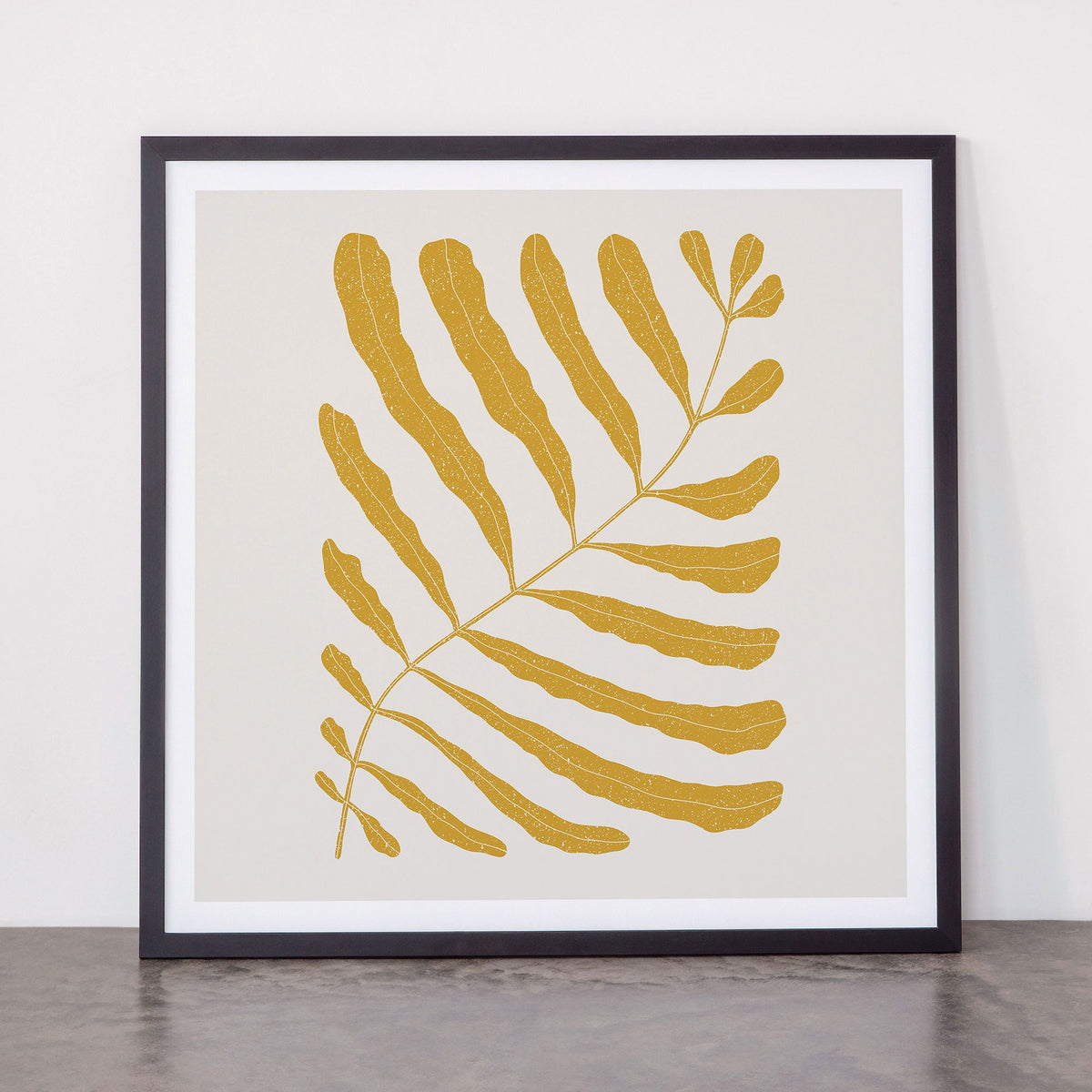 Yellow Plant Framed Art Print Gallery Image 55