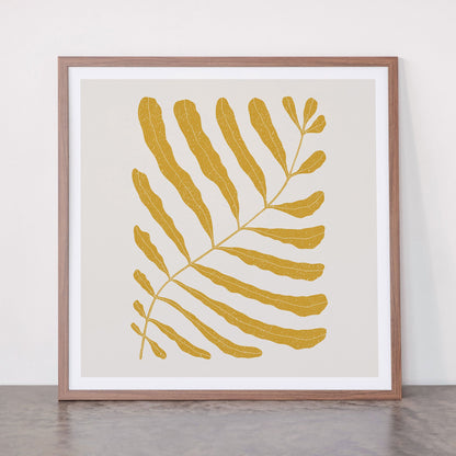Yellow Plant Framed Art Print Gallery Image 66