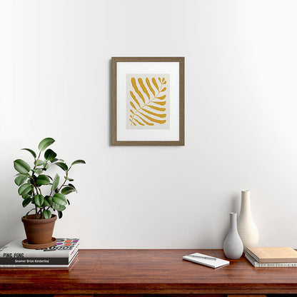 Yellow Plant Framed Art Print Gallery Image 53