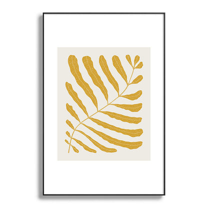 Yellow Plant Framed Art Print Gallery Image 117