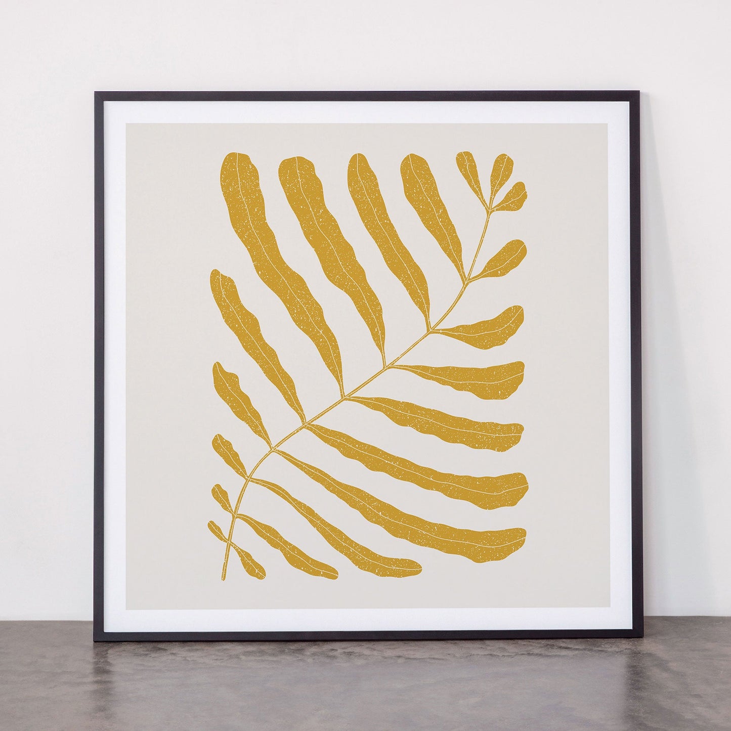 Yellow Plant Framed Art Print Gallery Image 11