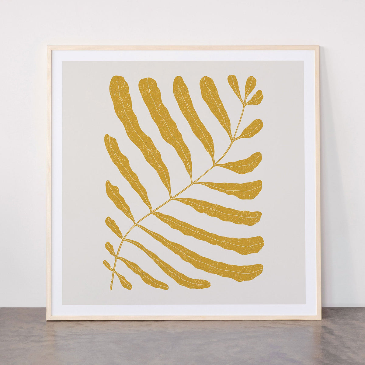 Yellow Plant Framed Art Print Gallery Image 33