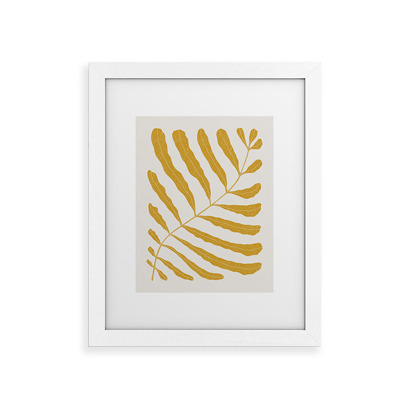 Yellow Plant Framed Art Print Gallery Image 74
