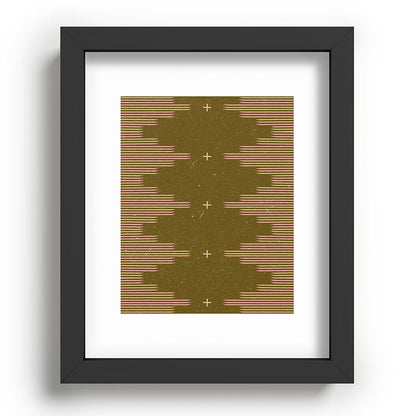 Southwestern Minimalist Retro Green & Pink Framed Art Print Gallery Image 80