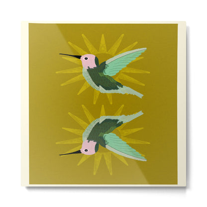 Hummingbird aka Sun God Metal Print Gallery Image 5