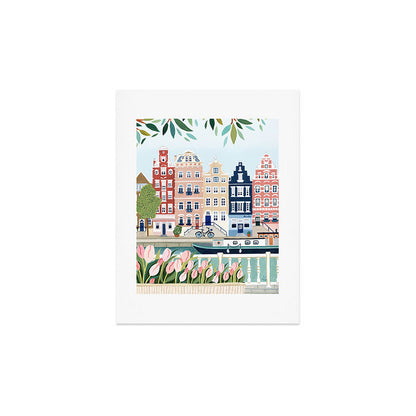 Amsterdam Art Print Gallery Image 2